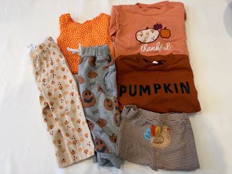 Baby fall holiday clothing bundle 6m