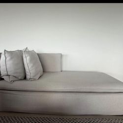 Grey chaise Long