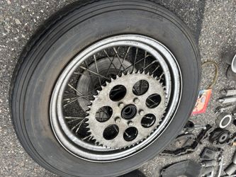 16 inch Harley front wheel
