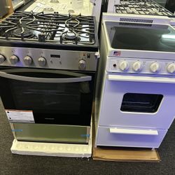 Small (20”/24”) Gas And Electric Stoves 