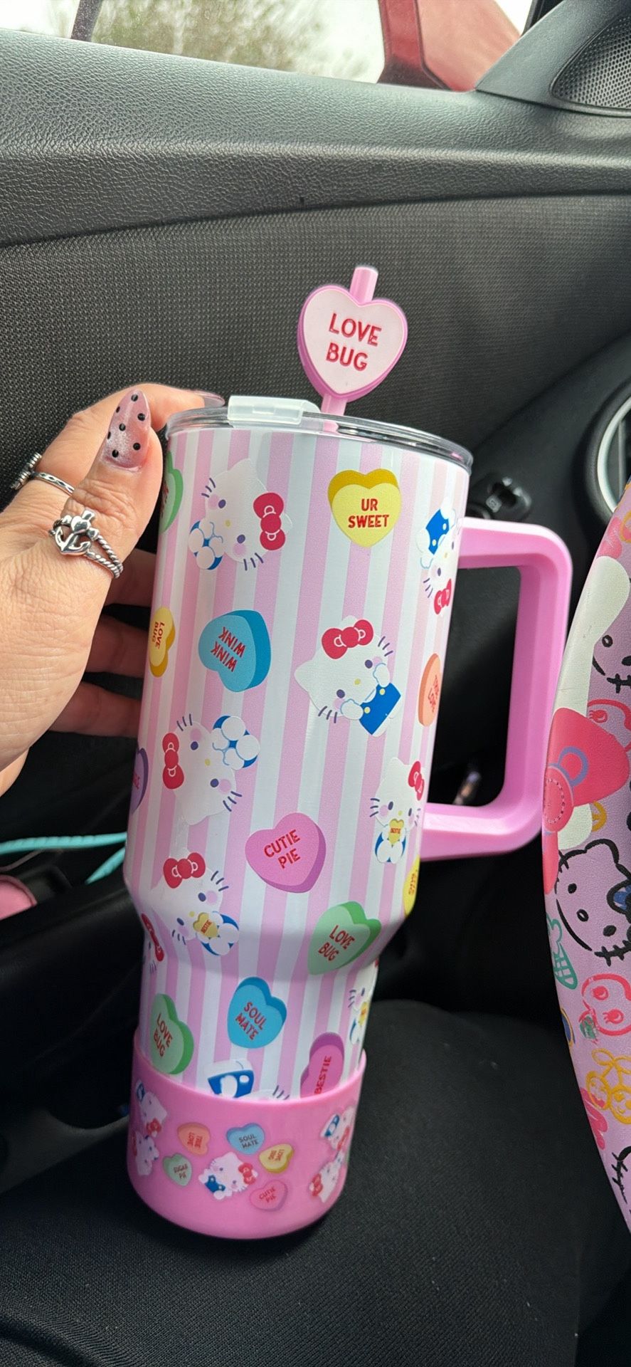 New Hello kitty valentine Tumbler