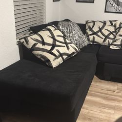 Black Sectional Sofa