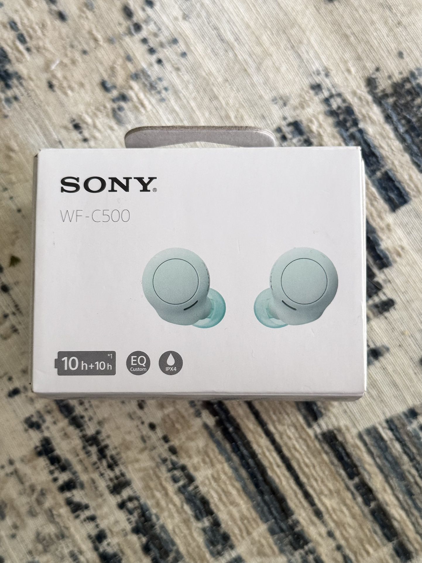 Sony WF-C500 Wireless Earbuds In Excellent Condition! Used Maybe Twice!!