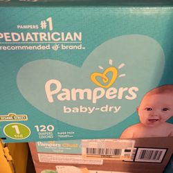 Pampers Diapers 