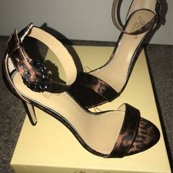 Badgley Mischka , Animal Print, Size 9