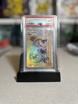 Nita (Full Art) - SM - Team Up (SM9) Full Art), Pokemon Cards, PSA 8