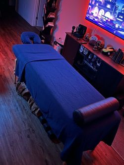 Massage table for massages