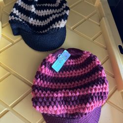 2 New Warm Hats