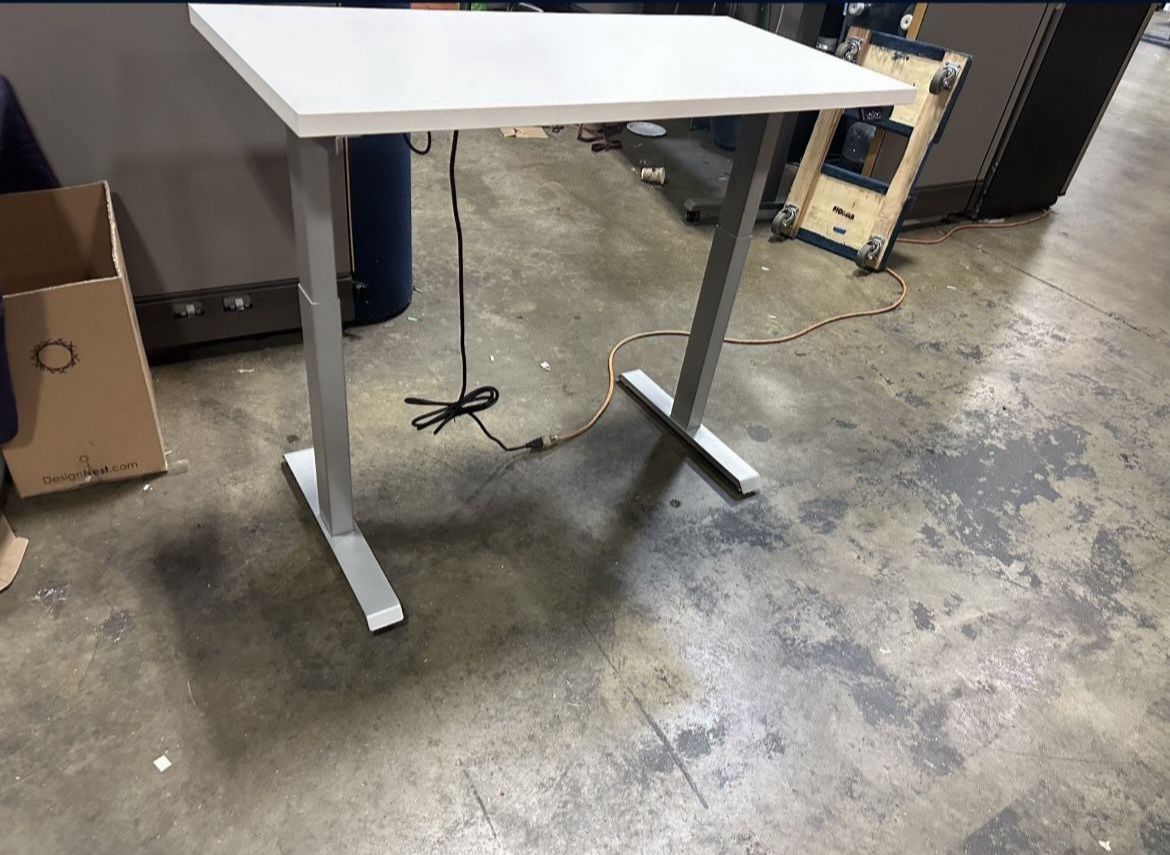 J Star Motion 48” Desk! We Also Have Chairs, Monitor Arms, Monitors, And More!