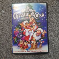 An All Dogs Christmas Carol DVD