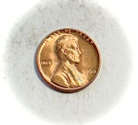 1960 Lincoln Penny 3 Errors PR70