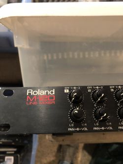 Roland M-120 12 channel rack mount mixer