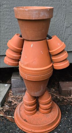 Terra Cotta Person planter