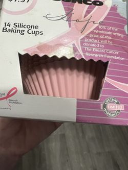 Pink Silicone, Cupcake Forms