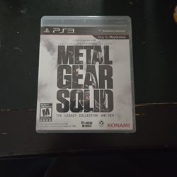 Metal Gear Solid The Legacy Collection 