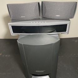 Speakers Bose 321 Console And Subwoofer With Speaker NO CABLES Bose 321 Music System Home Theater MAKE AN OFFER!