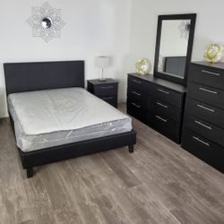Bedroom Set With Mattress