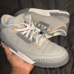 Cool Grey Jordan 3’s