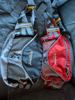 Belt bags 2 for hiking or travel