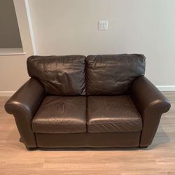 Vegan Leather Couch 