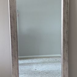 31" x 66" Framed Mirror