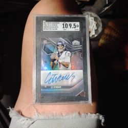 CJ STROUD CHROME BLACK  Auto Refractor #118/150