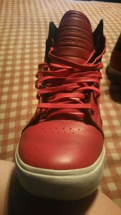 Red Supras footware*used**