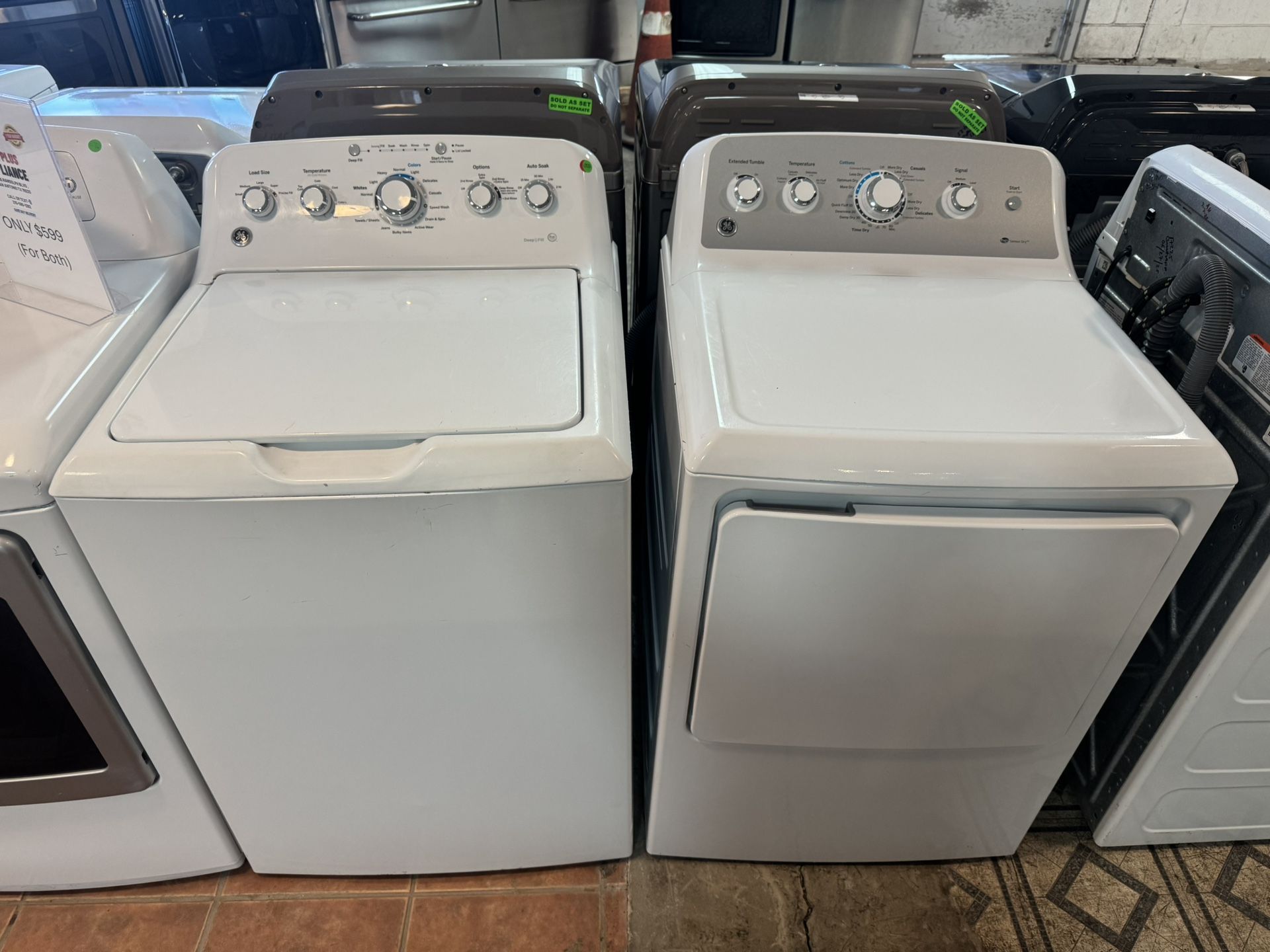 Ge Washer And Dryer Set