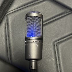 Audio-Technica AT2020 Large-Diaphragm Condenser Microphone