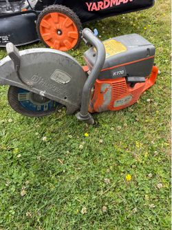 Husqvarna concrete saw