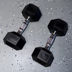 $65 2 20 lbs Dumbbells 
