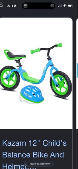 Toddler balance bike
