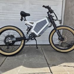 72v Stealth Bomber Electric Bike