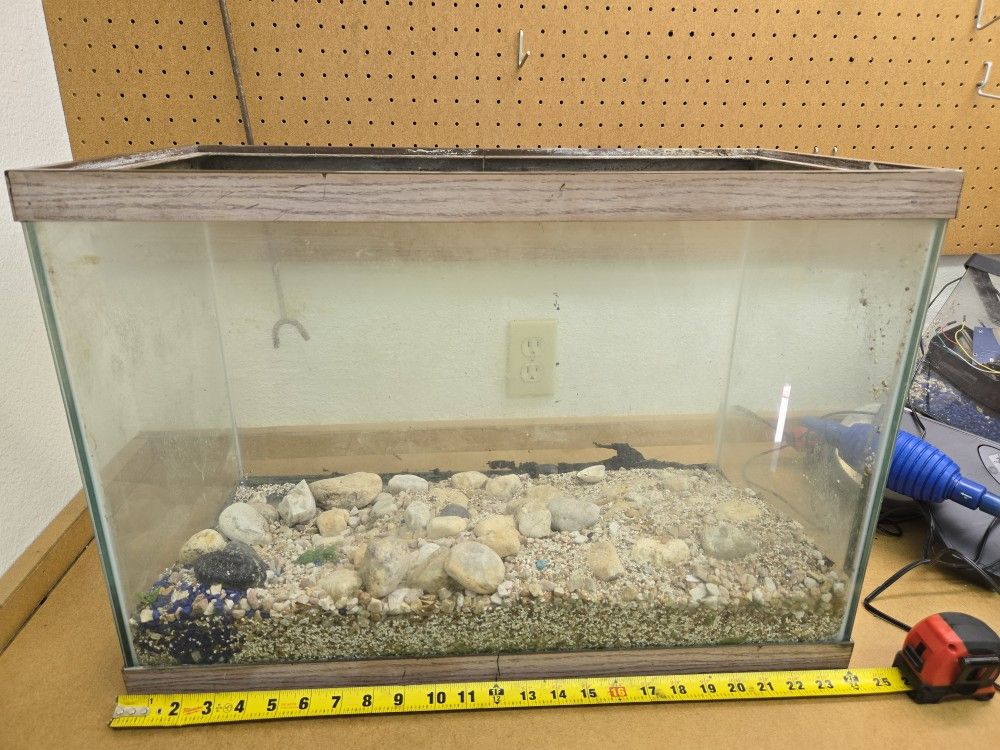 Glass Fish Tank Or Terarium. First Come For Serve.
