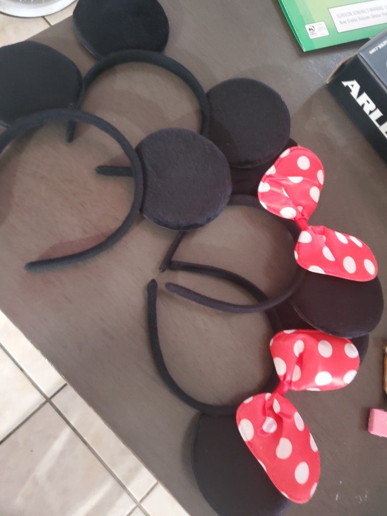 Mickey N Minnie Party Head Ears