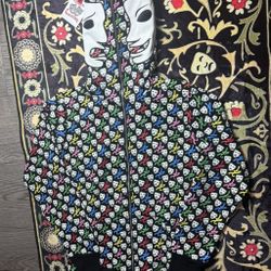 Asaali All Over Print Glow In The Dark Zip