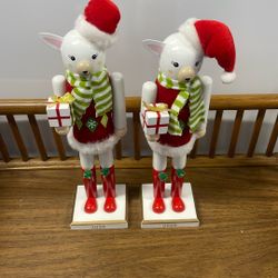 Nutcracker Set Of 2 Sheep Target 2020 13.5”