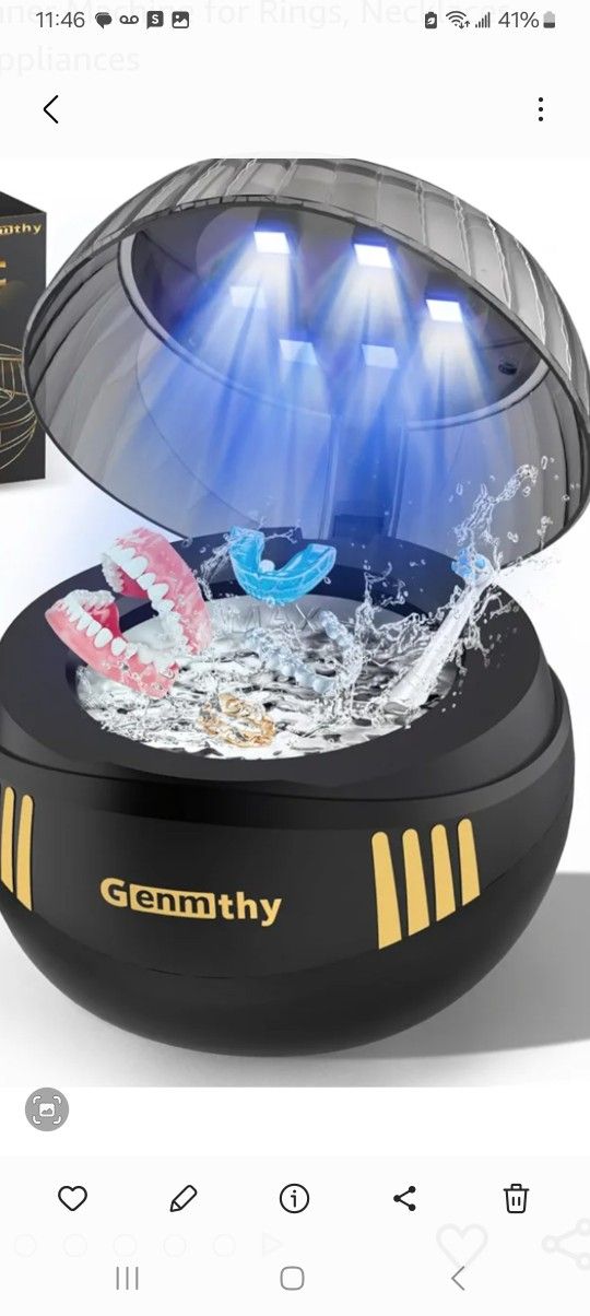 Ultrasonic Cleaner Jewelery Dentures $25
