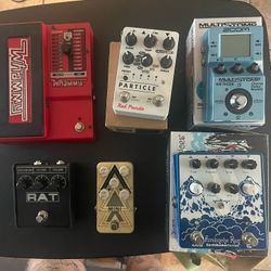 Guitar Pedals For Sale!