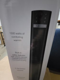 Lasko CT32791 32 Ceramic Tower Heater with Remote Control for Sale in  Peoria, AZ - OfferUp