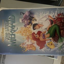 Rare Black Dimond Little Mermaid VHS Tape (was Banned Due To Controversy)