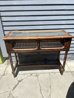 Vintage console table