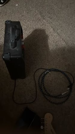 Bass Amp and Instrument Cable