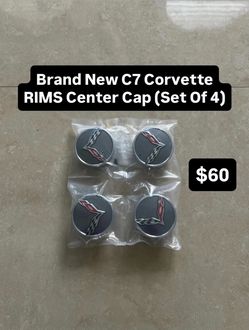 Brand New C7 Corvette Rims Center Cap (Set Of 4) NEED GONE ASAP