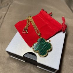 Clover Necklace 18k Gold Plated S925 Silver 