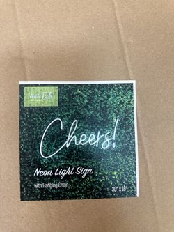 Cheers! Neon Sign