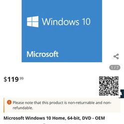 Microsoft Windows 10 DVD 
