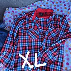 XL SHIRTS AND JACKET