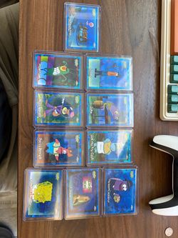 SpongeBob topps chrome sapphire