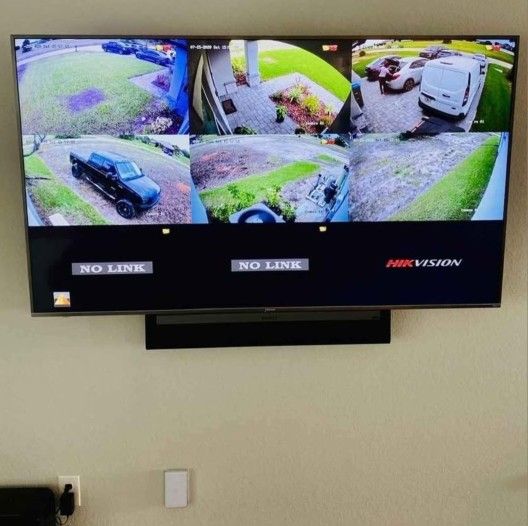 6 CAMARAS D SEGURIDAD SURVEILLANCE SYSTEMS